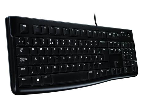 Logitech Keyboard K120 for Business USB, Nordic, Vannavstøtende - OEM (920-002528)