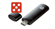 D-LINK DWA-182 Wireless AC1200 Dualband USB Adapter (DWA-182)