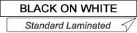 Brother TZe-231 P-Touch 12mm tape Sort på hvit, standard laminert, 8 meter (gir ca 100 etiketter)