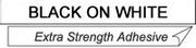 Brother TZe-S231 P-Touch 12mm tape Sort på hvit, laminert, ekstra sterkt heftmiddel, 8 meter (gir ca 100 etiketter)