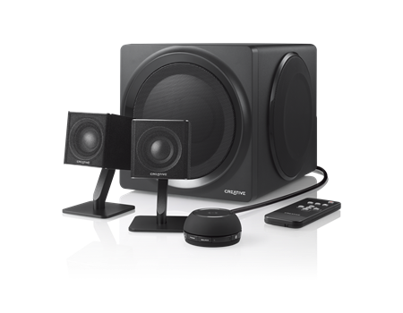 Creative T4 Trådløse 2.1-høyttalere m/NFC (51MF0430AA000)