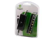 ENVEON 12V->9.5-20V/40W Universallader til netbook 8 plugger, svart