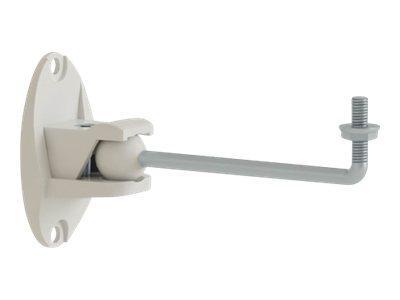 CONNECTECH Speaker Bracket - Rotate/ Tilt Wallmount White - Universal Fit - Max 3.5kg (CTB0010)