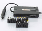 ENVEON Universal 12V billader til bærbar 12V->15-24V/ 100W+USB 5V, 14 plugger, svart. Passer bl.a Multicom, Asus, Acer, HP, Dell, Compaq, IBM, Sony mm. (EN100-114)