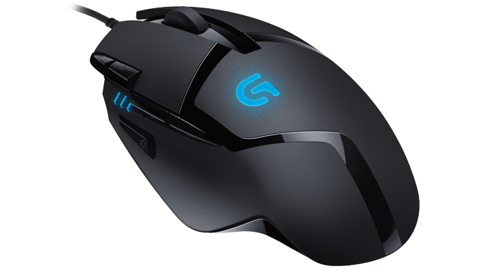 Logitech G402 Hyperion Fury - Ultra-Fast FPS Gaming Mouse (910-004068)
