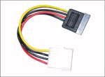 Multicom Overgang strøm 4-pin til S-ATA 15-pin