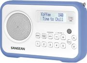 Sangean DPR-67 DAB+/FM reiseradio,  blå (340071)
