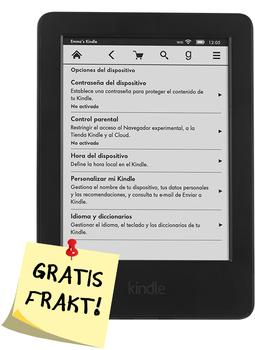 Amazon Kindle New with Touch 6" Wi-Fi - Med tilbud* - Demomodell (B00I15SB16-DEMO)