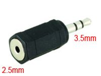 MicroConnect Audioadapter - 3,5 mm-stereominijakk (hann) til stereomikrojakk (hunn) (AUDALX)