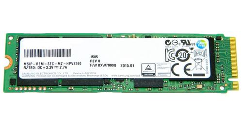 Samsung PM951 MZVLV512HCJH - Solid State Drive - 512 GB - intern - M.2 2280 - PCI Express 3.0 x4 (NVMe) (MZVLV512HCJH-00000)