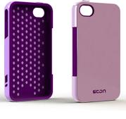 CC iPhone 4/4s Deksel Autocomb Lilla