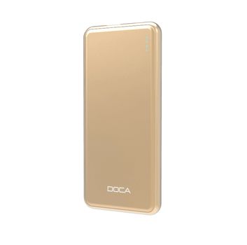 DOCA 5000mAh Power Bank Gold 5V 1.5A (D606-GOLD)
