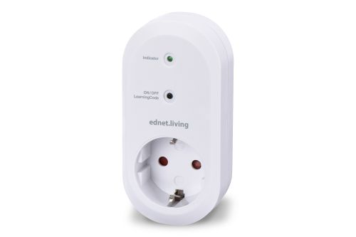 EDNET Living Smart-stikkontakt Innendørs RF433 230V, 16A