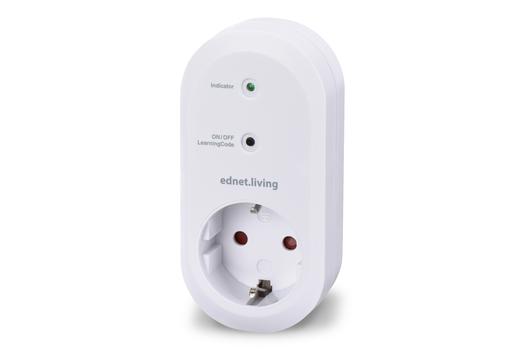 ednet Living Smart-stikkontakt Innendørs RF433 230V, 16A (EDNET-84291)