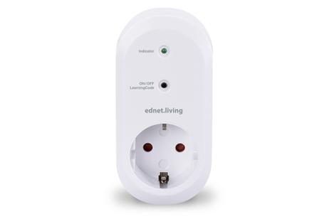 ednet Living Smart-stikkontakt Innendørs RF433 230V, 16A (EDNET-84291)