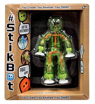 StikBot Figur - Lysegrønn (320-5711270651216-LG)