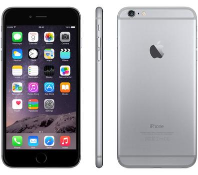 Apple iPhone 6s Plus 16GB Grey 5.5" Retina, 12MB, A9-chip, ac-Wi-Fi, 4G/LTE, BT4.2, NFC, iOS 9 - Uten abonnement (IP6SP-16GB-GREY)