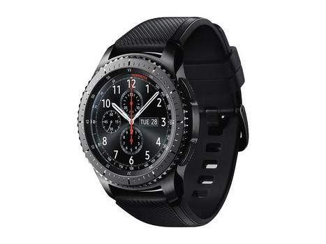 Samsung Gear S3 Frontier IP68 Vanntett, pulsmåler,  høydemåler,  akselerometer,  GPS, BT4.2 m/NFC, Tizen 2.3.2 (SM-R760NDAANEE)