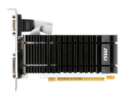 MSI GeForce GT 730 2GB 64bit, PCIe 2.0, HDMI, DL DVI-D, VGA (N730K-2GD3H/LP)