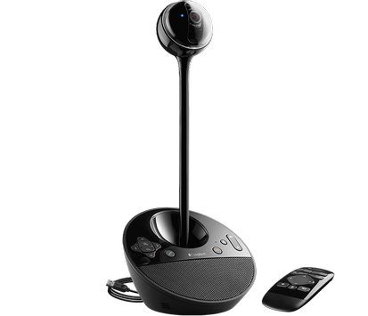 Logitech BCC950 ConferenceCam webkamera,  høyttalertelefon For grupper på 1-4 personer (960-000867)
