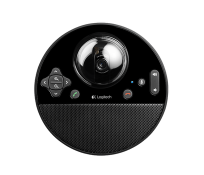 Logitech BCC950 ConferenceCam webkamera,  høyttalertelefon For grupper på 1-4 personer (960-000867)