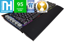 Corsair Gaming K95 RGB PLATINUM Mekanisk spilltastatur, Cherry MX Speed, nordisk layout