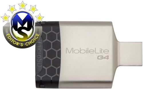 Kingston MobileLite G4 Minnekortleser USB3.0 SD UHS-II, microSD UHS-I (FCR-MLG4)