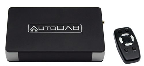 AutoDAB FM DAB-adapter til bil Med linjeutgang,  inkludert antenne (321614-)