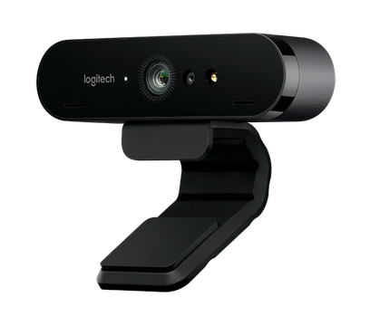 Logitech Brio 4K HDR webkamera med Windows Hello-støtte (960-001106)