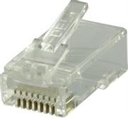 Deltaco Nettverkkontakt - RJ-45 (hann) - UTP - CAT 6 (en pakke 20)