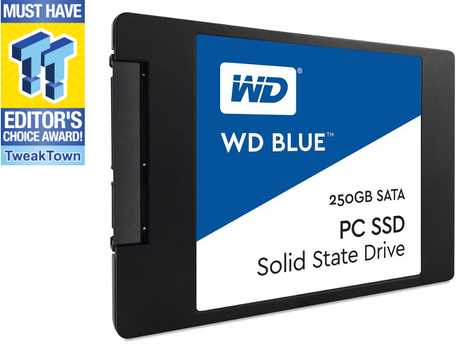 WD Blue 3D NAND SATA SSD WDS200T2B0A - Solid State Drive - 2 TB - intern - 2.5" - SATA 6Gb/s demo (WDS200T2B0A-Demo)