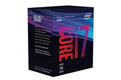Intel Core i7-8700 3.2GHz-4.6GHz 12MB LGA1151 V2, 65W, Boxed med kjøler (BX80684I78700)