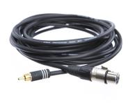 Fun"K"cable Signalkabel XLR-F RCA-M_1.5m (XLR-F RCA-M 1.5M)
