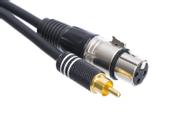 Fun"K"cable Signalkabel XLR-F RCA-M_1.5m (XLR-F RCA-M 1.5M)