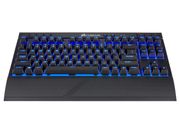 Corsair Gaming K63 trådløst tastatur Blå LED, Cherry MX Red, 2.4GHz, Bluetooth 4.2, USB (CH-9145030-ND)