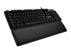 Logitech G513 Carbon RGB Gaming Tastatur kablet, nordisk, GX Blue taster, RGB belysning, mekanisk spilltastatur
