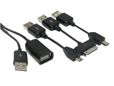 ENVEON USB Multi Cable kit - iPhone, Mini-USB, Micro-USB (EN201-103-KABEL)