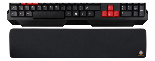 Deltaco Håndleddsstøtte for tastatur, stor (GAM-003)