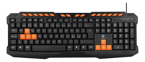 Deltaco Tastatur med anti-ghosting (GAM-024)