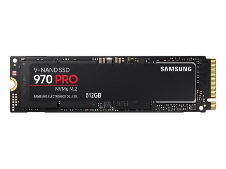 Samsung 970 PRO 512GB SSD NVMe 1.3, M.2, V-NAND MLC, up to 3500/ 2300MB/ s read/ write,  600TBW (MZ-V7P512BW)