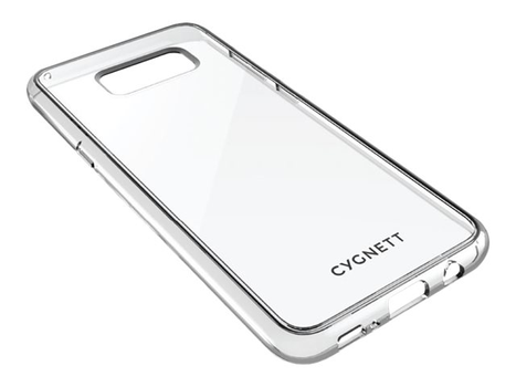 Cygnett AeroShield - Baksidedeksel for mobiltelefon - polykarbonat,  termoplast-polyuretan (TPU) - krystall - for Samsung Galaxy S8+ (CY2129CPAEG)