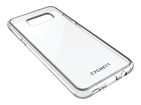 Cygnett AeroShield - Baksidedeksel for mobiltelefon - polykarbonat,  termoplast-polyuretan (TPU) - krystall - for Samsung Galaxy S8 (CY2127CPAEG)