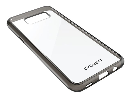 Cygnett AeroShield - Baksidedeksel for mobiltelefon - polykarbonat,  termoplast-polyuretan (TPU) - grå - for Samsung Galaxy S8 (CY2128CPAEG)