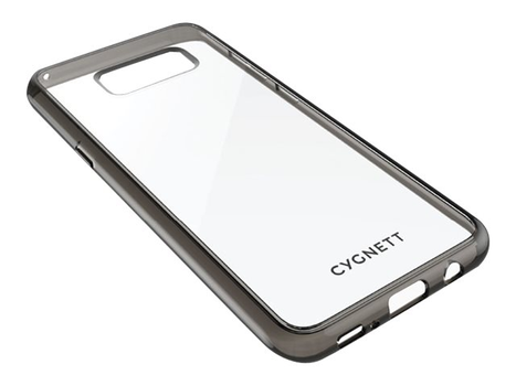 Cygnett AeroShield - Baksidedeksel for mobiltelefon - polykarbonat,  termoplast-polyuretan (TPU) - grå - for Samsung Galaxy S8 (CY2128CPAEG)