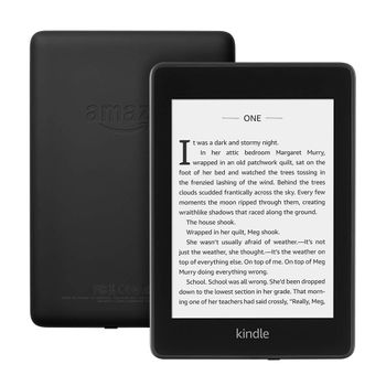 Amazon Kindle Paperwhite 2018 vanntett Black, 8GB, 6" lesebrett med touch, 300ppi, Wi-Fi, innebygd lys, IPX8 (B07CXG6C9W)