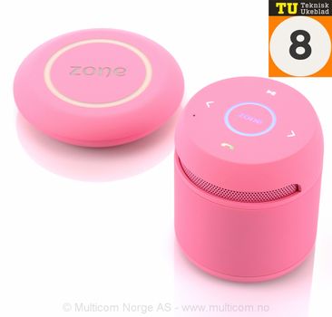 Zone of Norway Bluetooth høyttaler,  rosa matt (511893-pink)