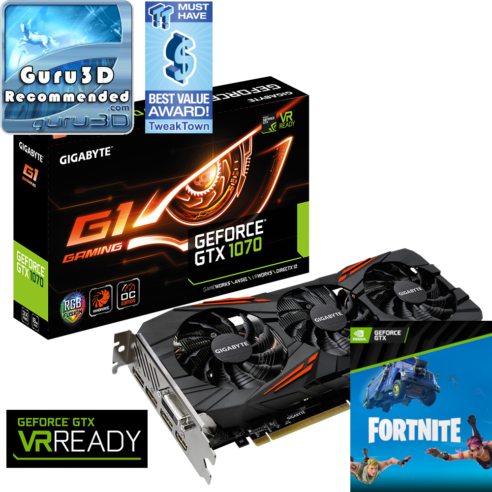 Gigabyte GeForce GTX 1070 G1 | Multicom