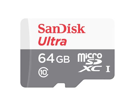SanDisk Ultra Android microSDXC 64GB 80MB/s Class 10 (SDSQUNS-064G-GN3MN)