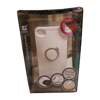 CC iPhone 4/4s Case Circlet White (IPNE-614)