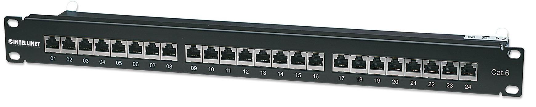 INTELLINET Cat6 FTP Patch Panel 24 Port (720038)